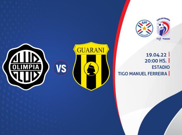 Olimpia vs. Guaraní, primer partido de la fecha 11