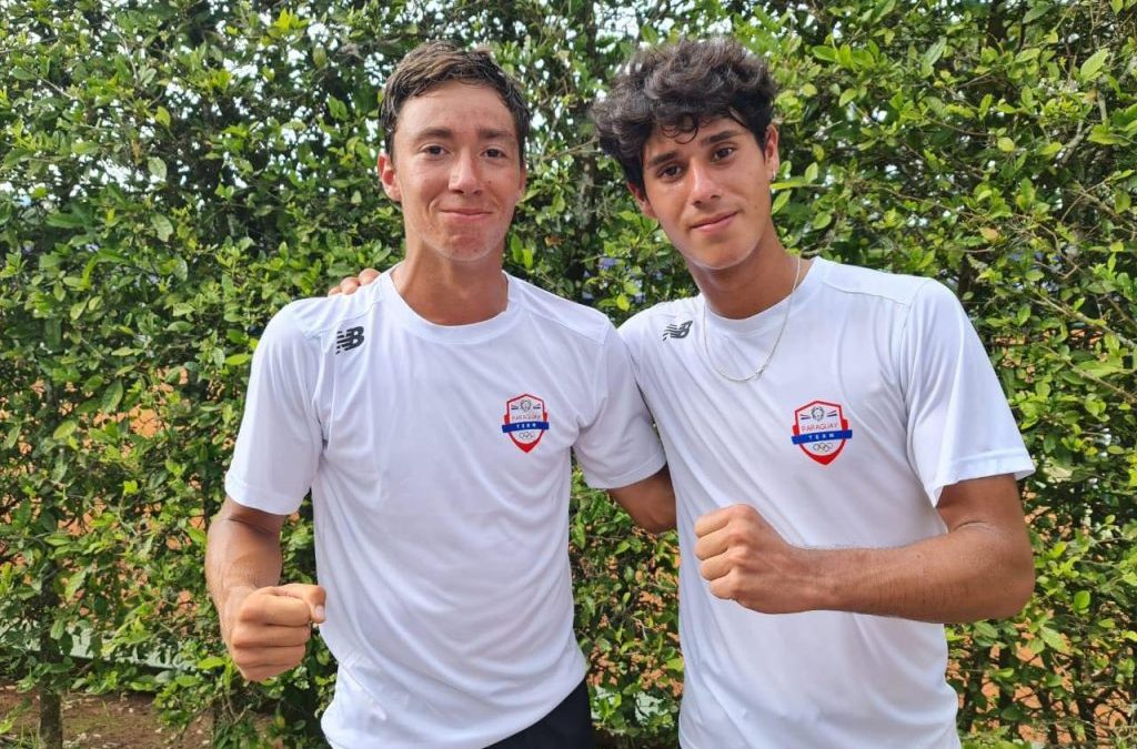 Vallejo y Vergara, tenistas paraguayos que estarán en el Roland Garros Júnior