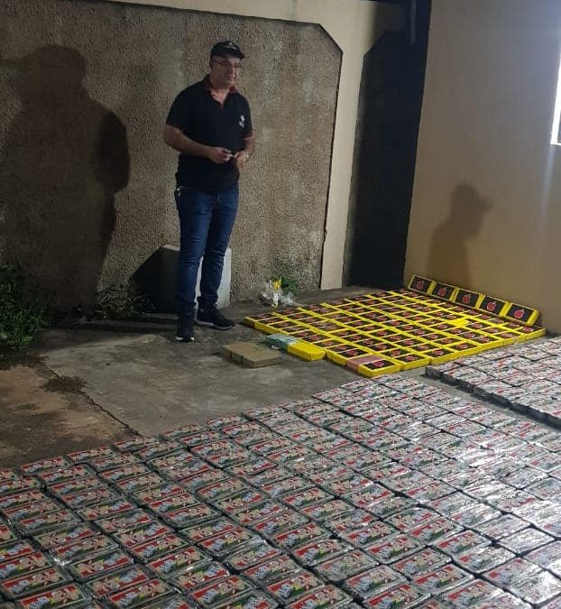 Incautan más de mil kilos de cocaína en Pedro Juan Caballero