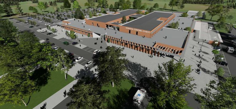 Obras en futuro Hospital de Coronel Oviedo avanzan sin contratiempos