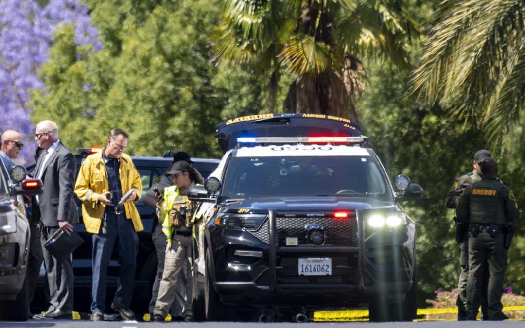 Tiroteo en iglesia de California: policía confirmó al menos un muerto y cuatro heridos