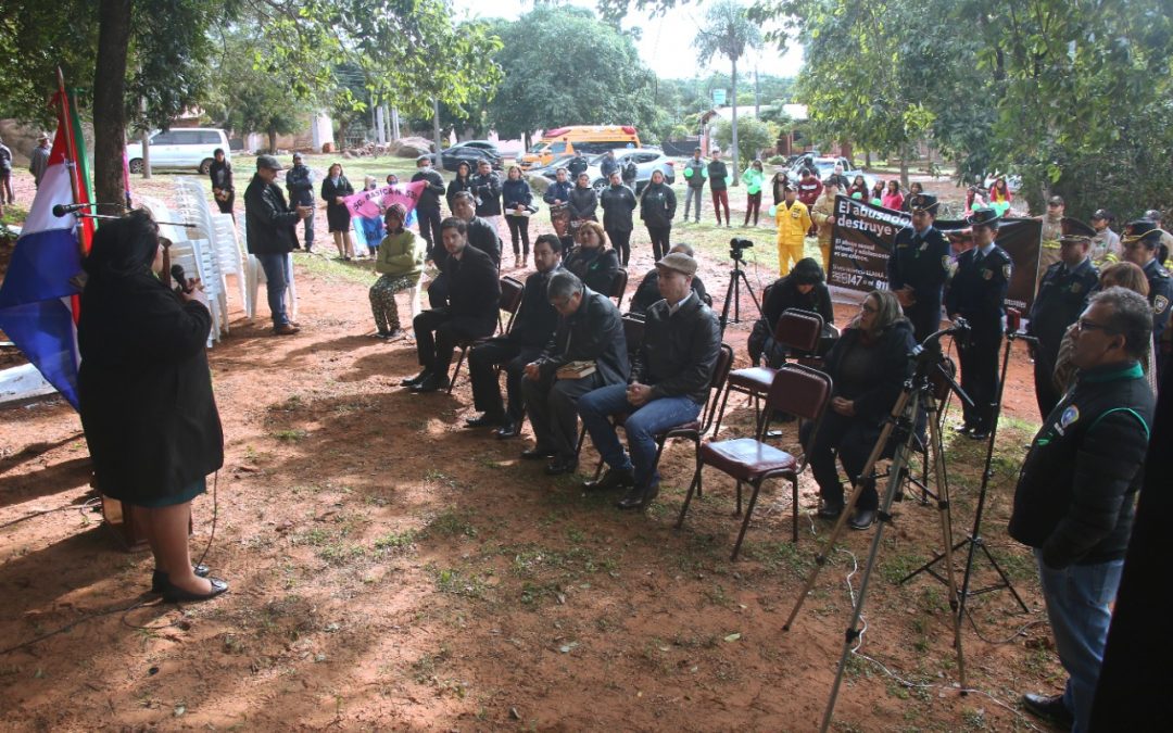En el día nacional de lucha contra el abuso infantil, recordaron a Felicita en Yaguarón