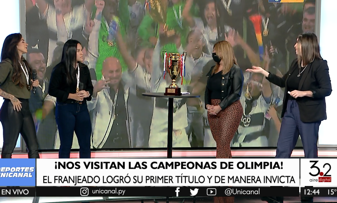 “El club nos está dando nuestro lugar”, expresan las campeonas de Olimpia Femenino