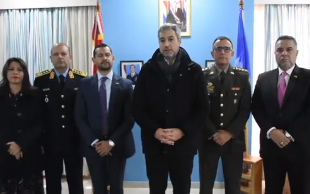Tras captura de presuntos asesinos de Pecci, Abdo agradece a organismos de Colombia