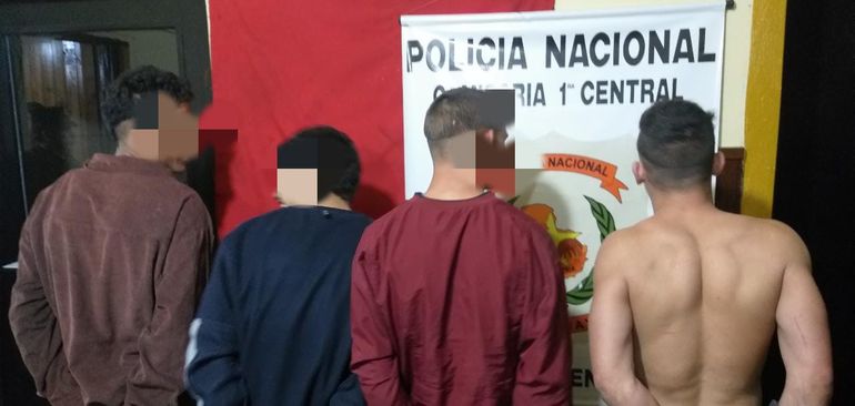 Recapturan a cuatro fugados del Centro Educativo de Itauguá