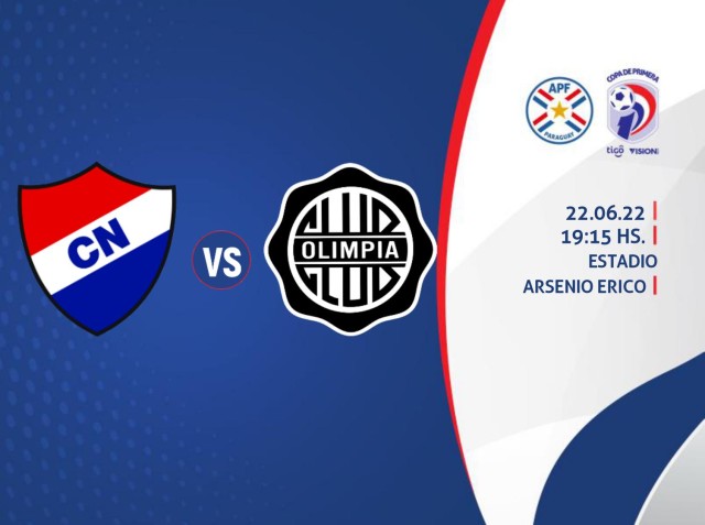 Olimpia visita a Nacional esta tarde