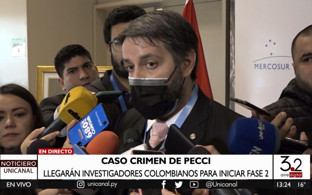 Crimen de Pecci: fiscales colombianos vendrán al país para la fase 2