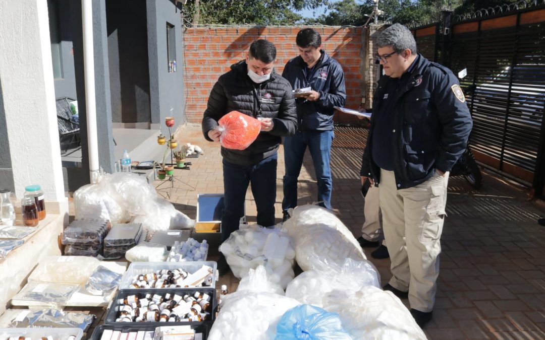 Incautan fármacos presuntamente falsificados en Luque