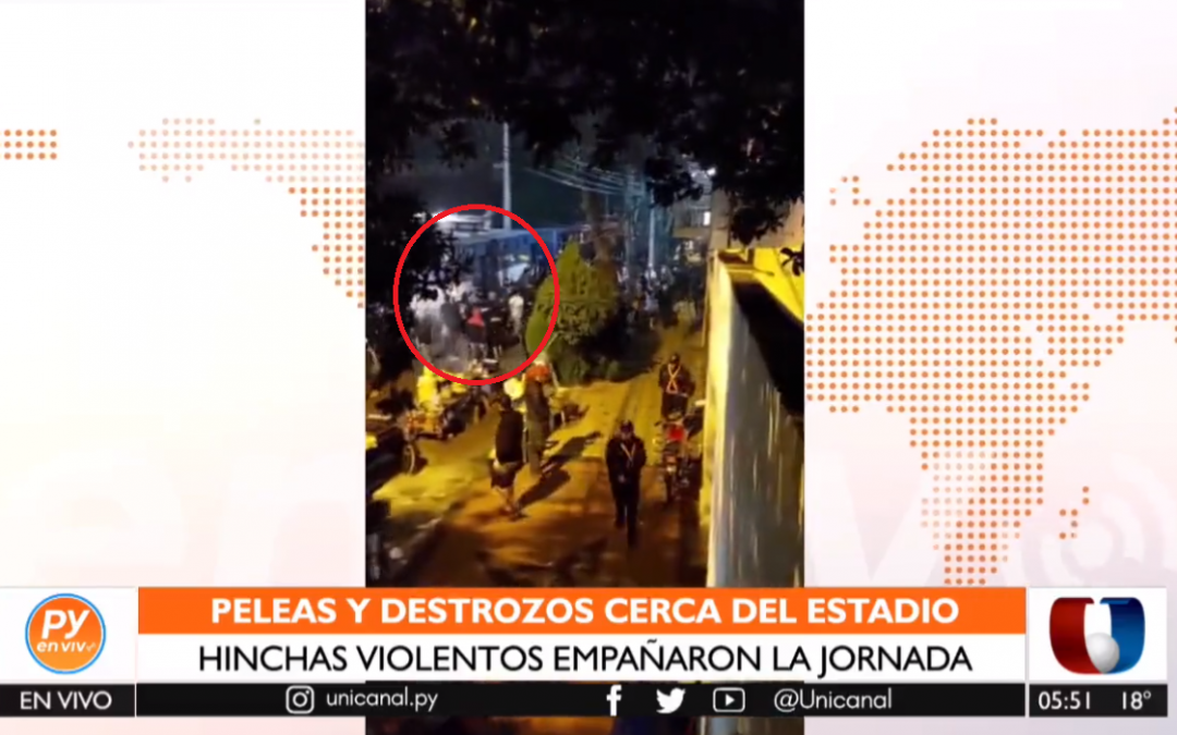 Barras de Olimpia se enfrentaron en el Defensores del Chaco