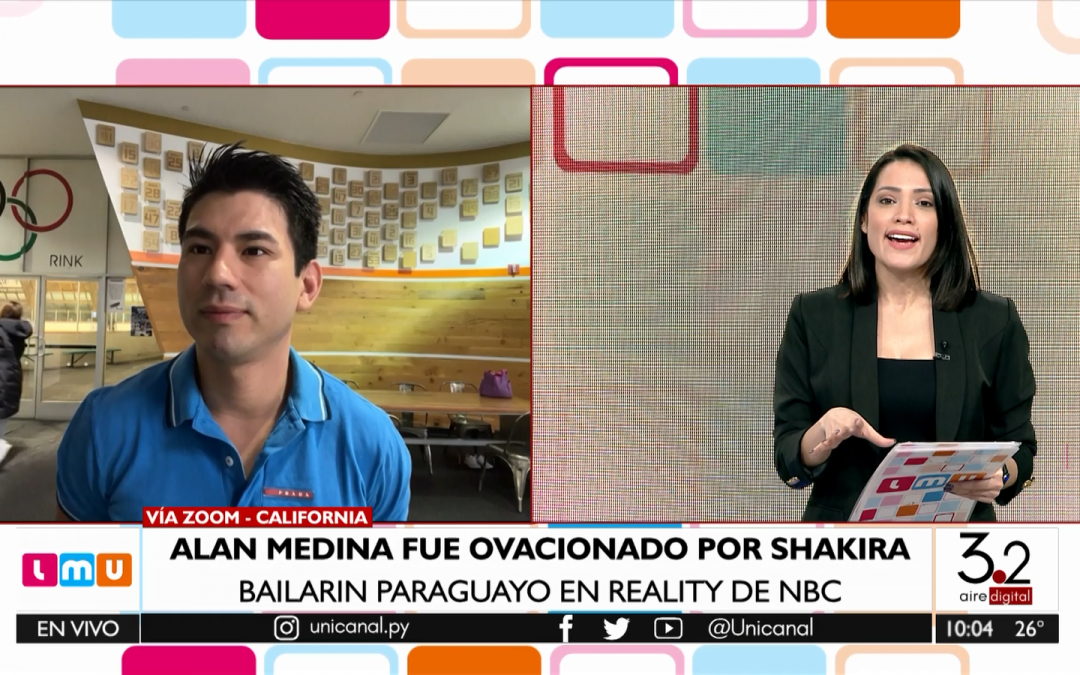 Shakira ovacionó a bailarín paraguayo