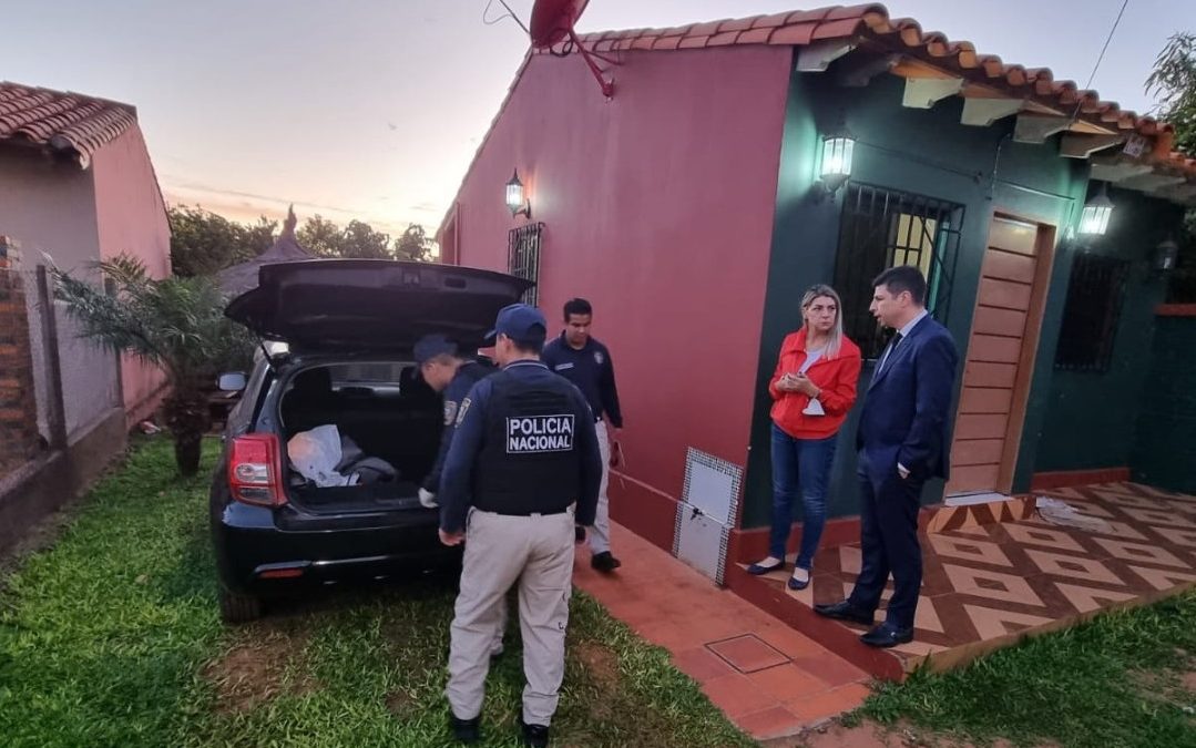 Tras denuncias contra esquema de estafas, allanan viviendas en Luque