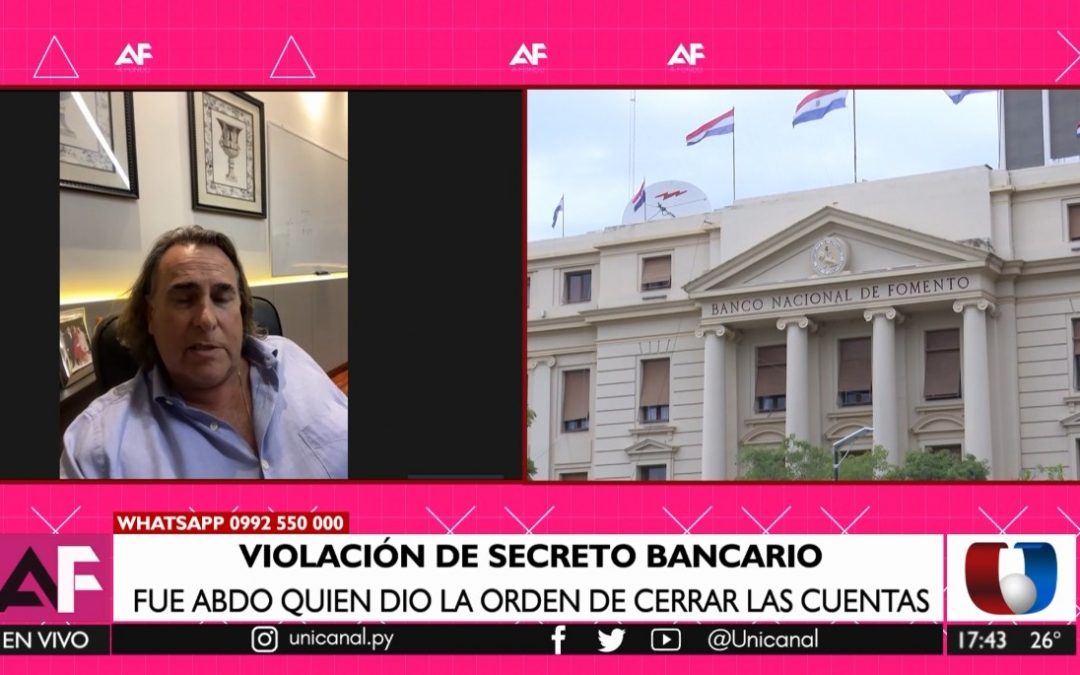 Terrorismo bancario: BNF cerró cuentas de Tabesa sin sustento jurídico