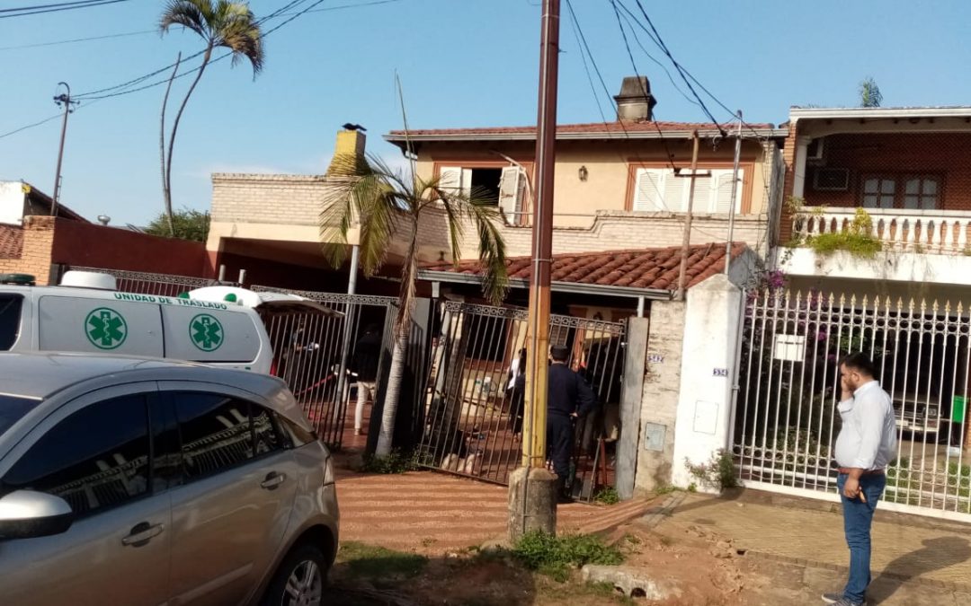Hallan cadáver en vivienda de un comisario en el barrio Vista Alegre de Asunción
