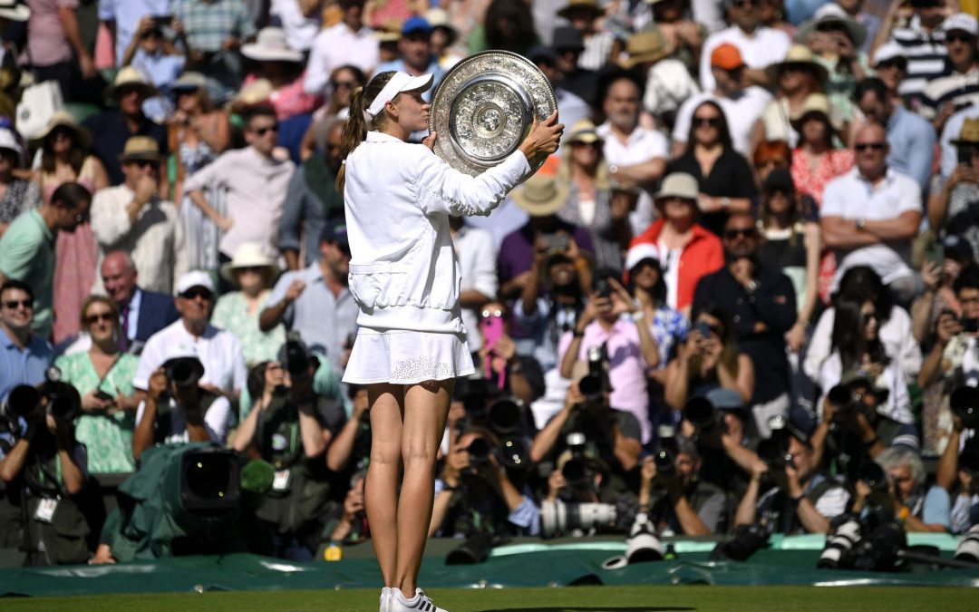 Nació en Rusia, pero representa a Kazajistán: Elena Rybakina, campeona de Wimbledon 2022
