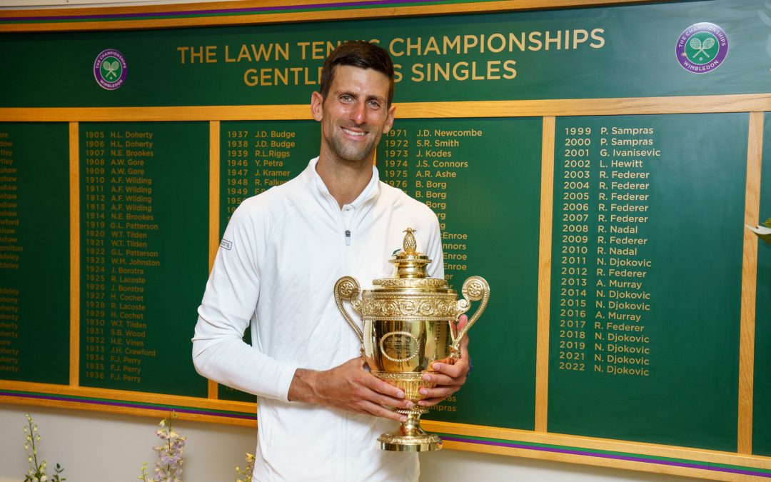 Djokovic levantó su cuarto Wimbledon de forma consecutiva este domingo