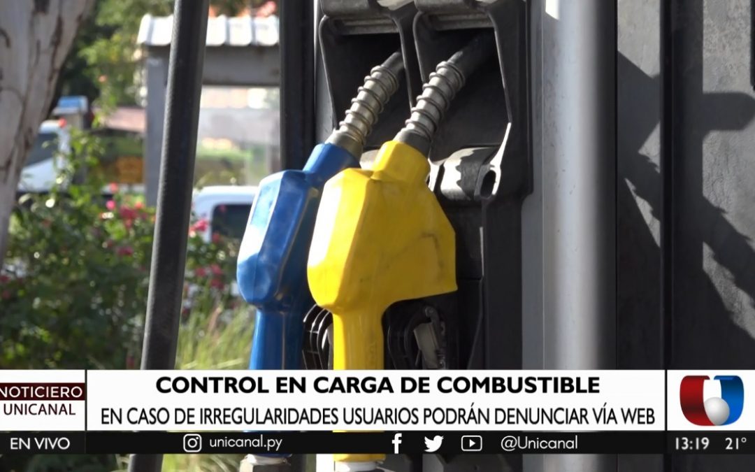 Habilitan plataforma para denuncias sobre cargas irregulares de combustible