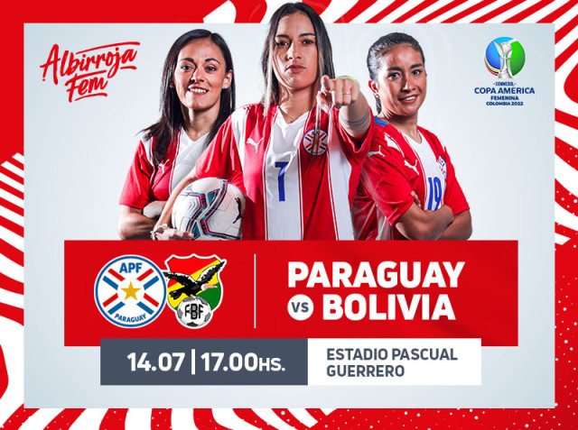 Ellas juegan hoy: Paraguay se enfrenta ante Bolivia esta tarde