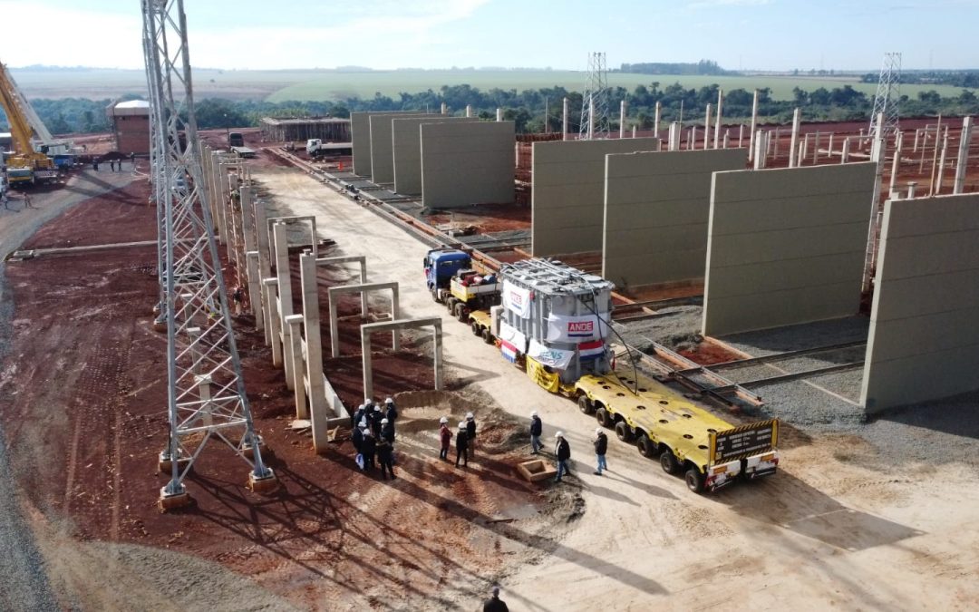 Llegan transformadores que permitirán retiro de la potencia total de Itaipú
