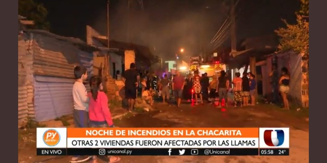 Incendios destruyeron viviendas del barrio Ricardo Brugada