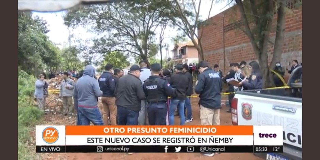 Supuesto caso de feminicidio en Ñemby: Nada se sabe aún del autor