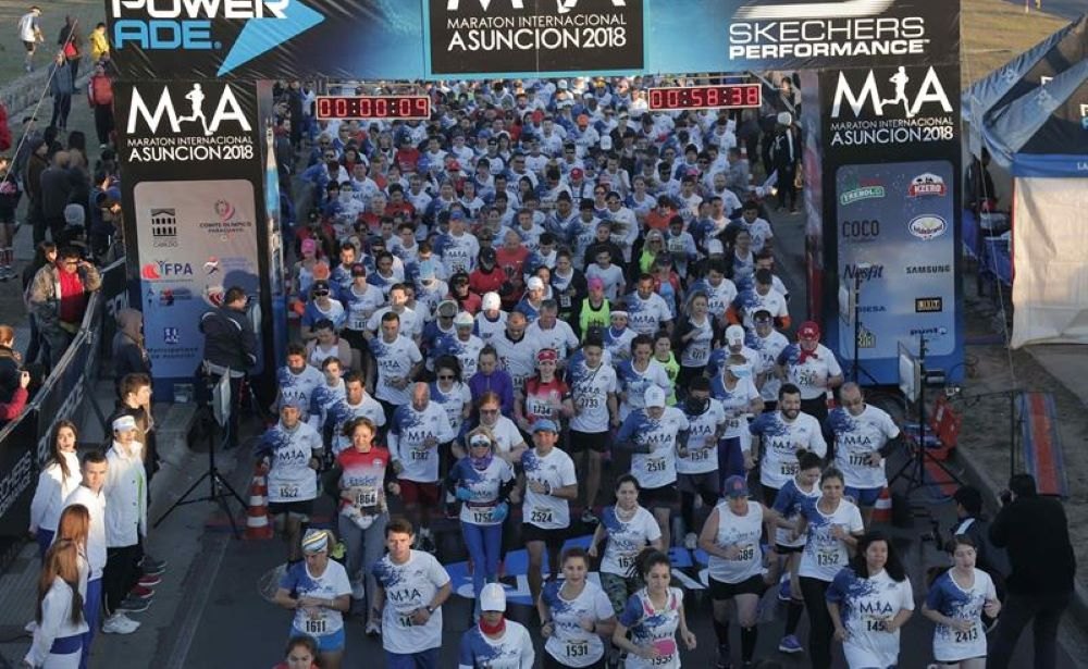 Más de 2.000 corredores anotados en la Maratón Nacional de Asunción