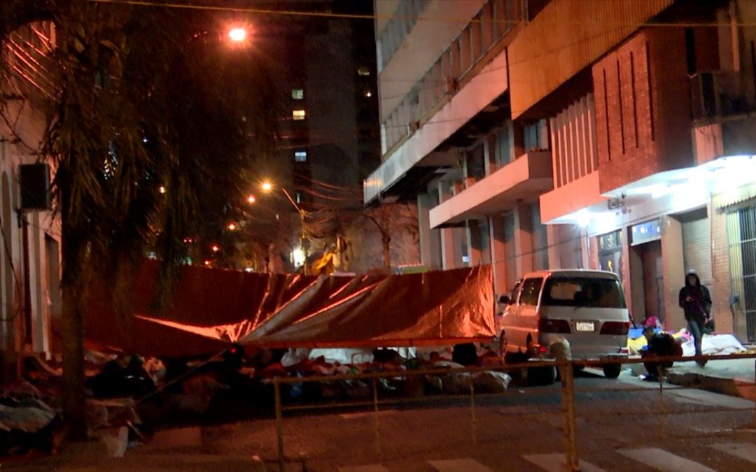 Campesinos se instalaron en Asunción para exigir cumplimiento de acuerdos al Gobierno