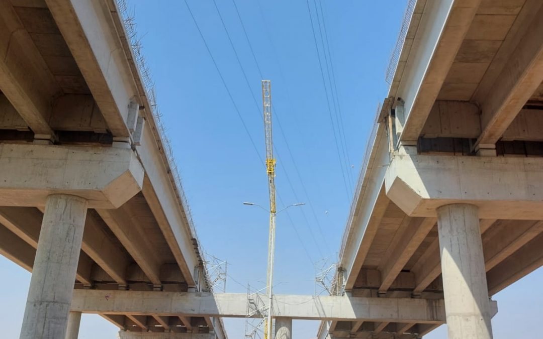 70% de avance en obras del puente Héroes de Chaco