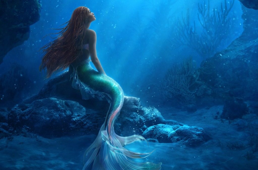 Revelan primer póster de “La Sirenita”, con Halle Bailey