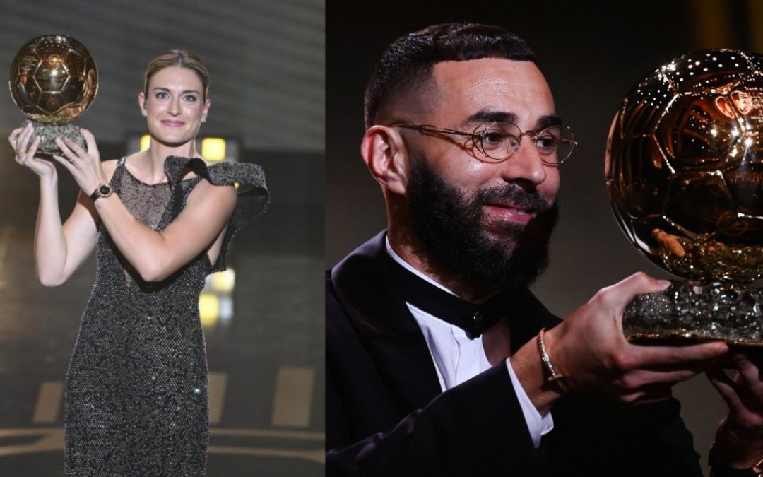 Balón de Oro: Karim Benzema y Alexia Putellas reciben el galardón más prestigioso del fútbol