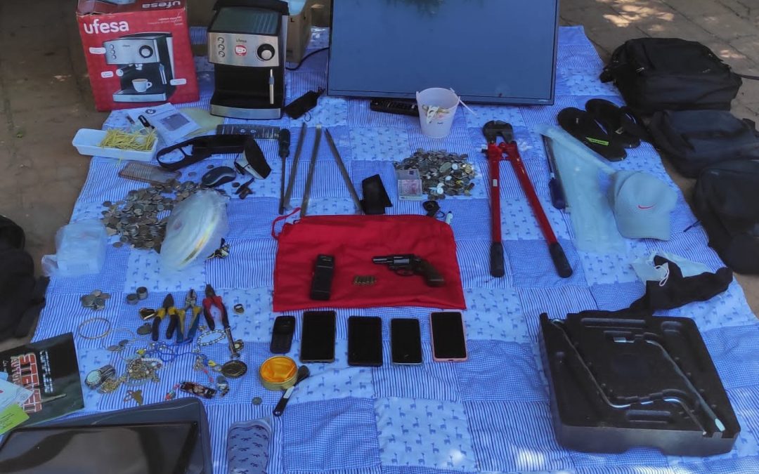 Policía desbarata peligrosa banda de delincuentes en San Lorenzo