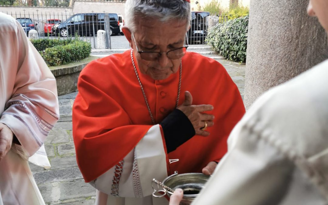 Roma: Adalberto Martínez asumió Título Cardenalicio y tomó posesión de basílica