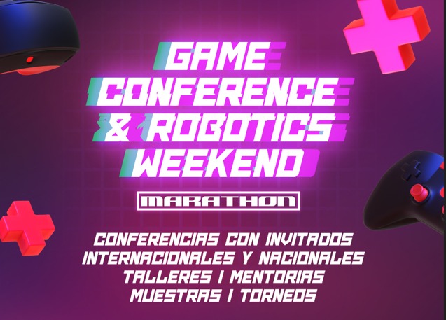 ¡Invitan a la maratón para desarrolladores de videojuegos y robótica!