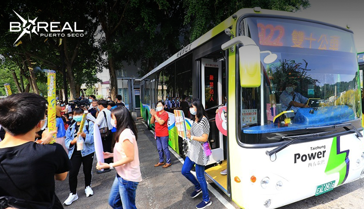Taiwán donará buses eléctricos a Paraguay