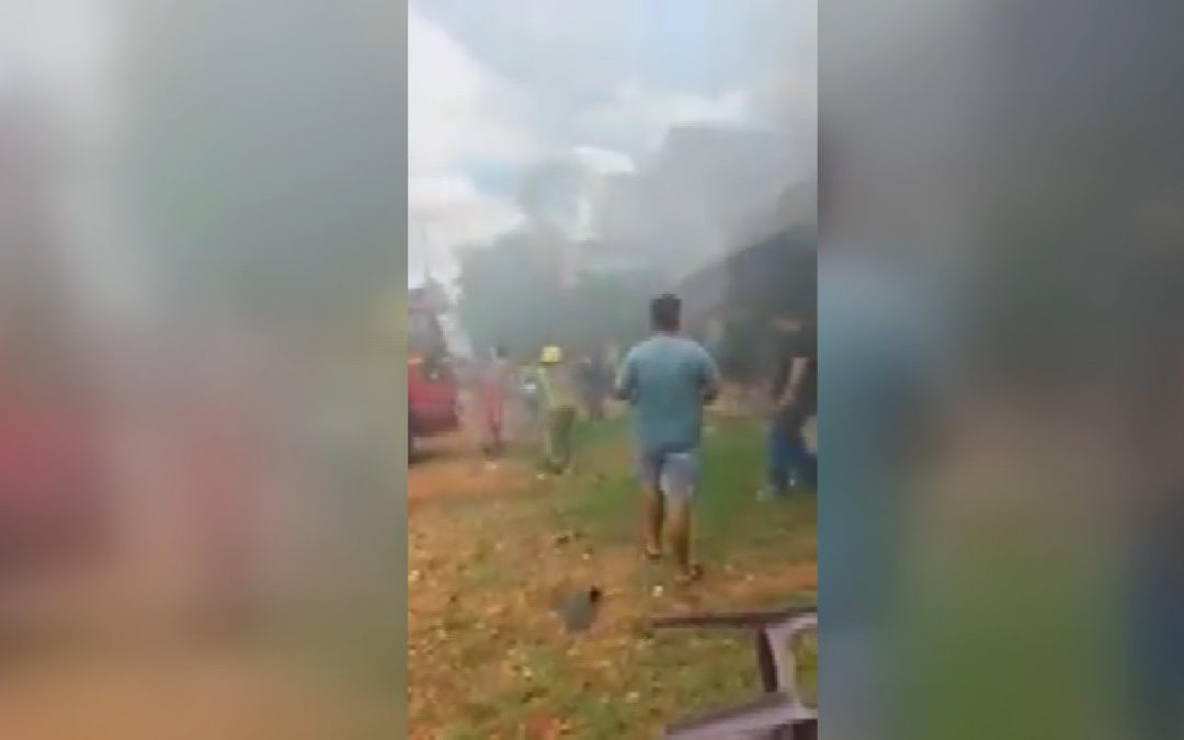 Un niño y dos adultos terminaron heridos tras una explosión en un taller