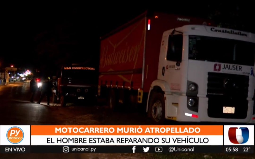 Motocarrero, de 66 años, murió arrollado por dos camiones