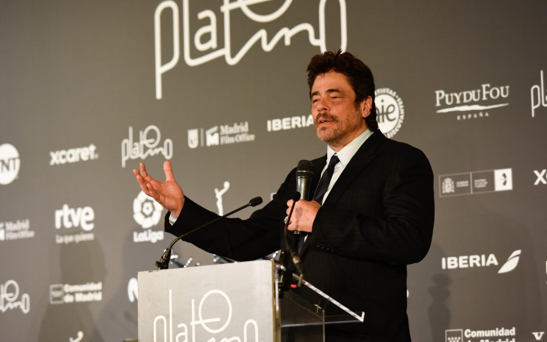 Benicio Del Toro será homenajeado en los Premios Platino