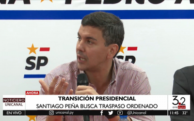 Santiago Peña presenta su equipo para la transición, buscando el traspaso ordenado