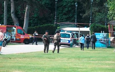 Hombre atacó con un cuchillo a niños y adultos en un parque de Francia