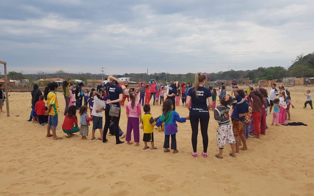 Grupo de jóvenes voluntarios organizan rifa solidaria para agasajar a niños del Bañado Sur
