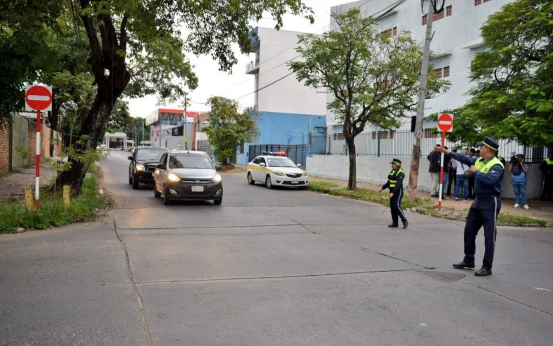 En Asunción, dos calles cambian de sentido a partir de este lunes