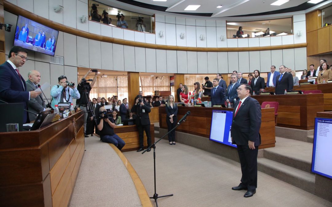 Retamozo juró en reemplazo de Riera en el Senado