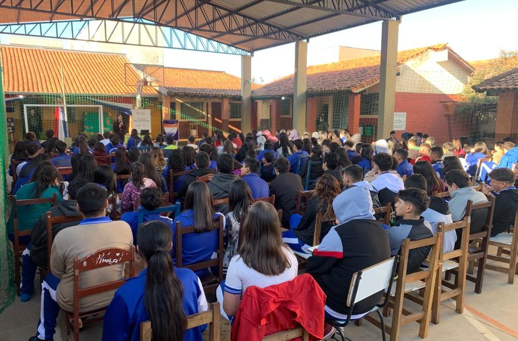 “Noviazgo sin violencia”: jornada de sensibilización llegó a 130 estudiantes de PJC