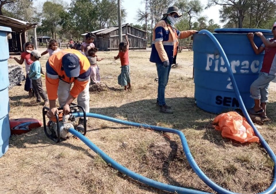 Sequía en el Chaco: Gobierno enviará agua potable a comunidades afectadas