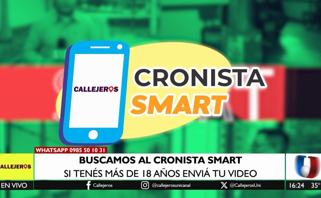 “Cronista Smart”: programa Callejeros lanza concurso para jóvenes