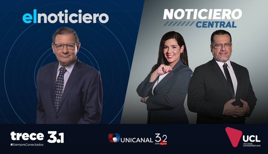 ¡Noticieros de Unicanal y Trece se podrán ver en más de 11 países desde el lunes!