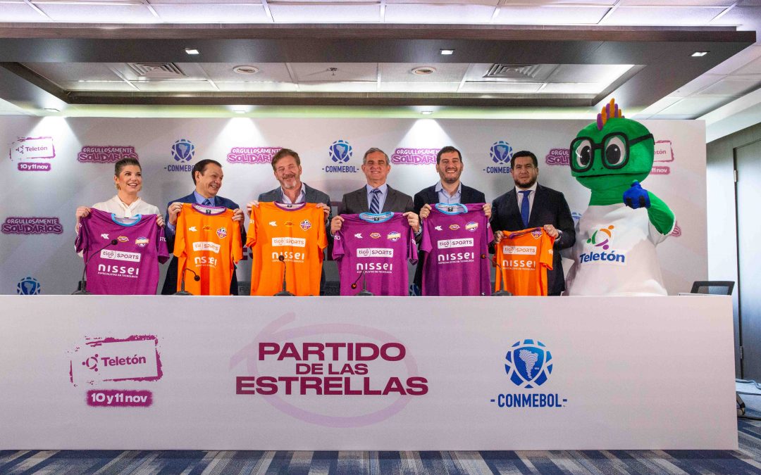 Teletón anuncia a figuras del fútbol que serán parte del “Partido de las Estrellas”