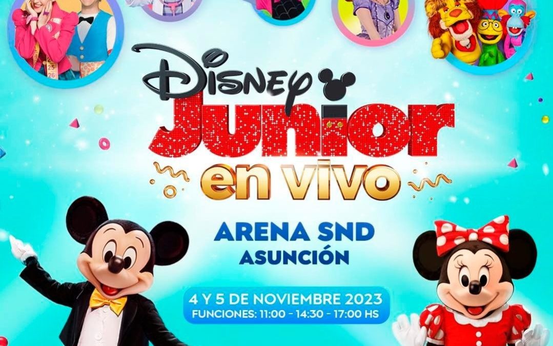 ¡»Disney Junior en vivo» invita a vivir una aventura mágica en Paraguay!