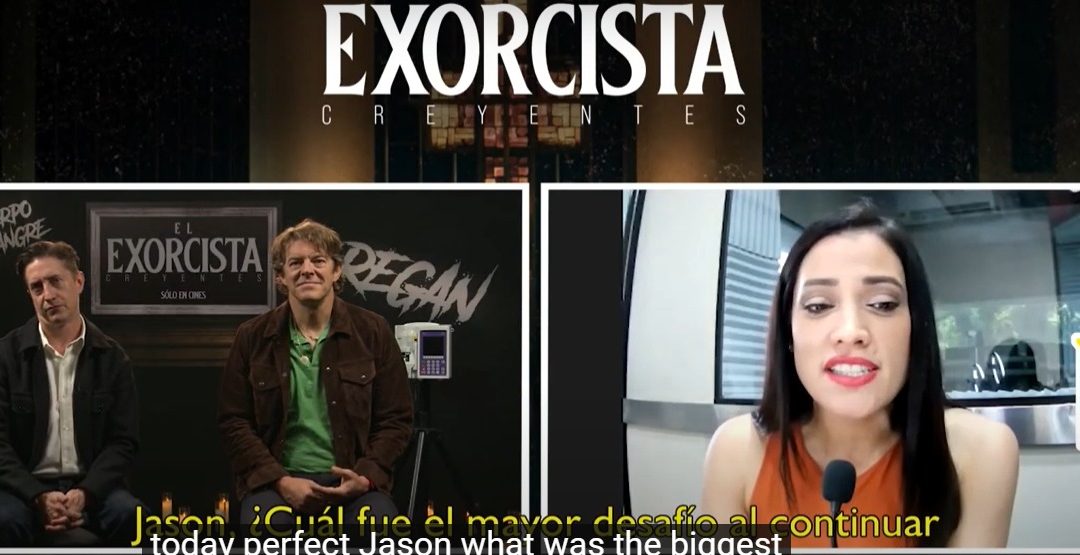 Majo habló en exclusiva con el director y el productor de “El Exorcista: Creyentes”
