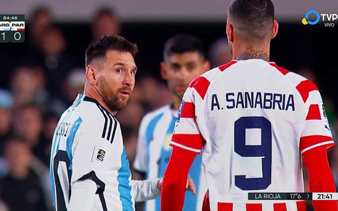 Tony Sanabria: “Yo no le escupí a Messi, él estaba lejos”