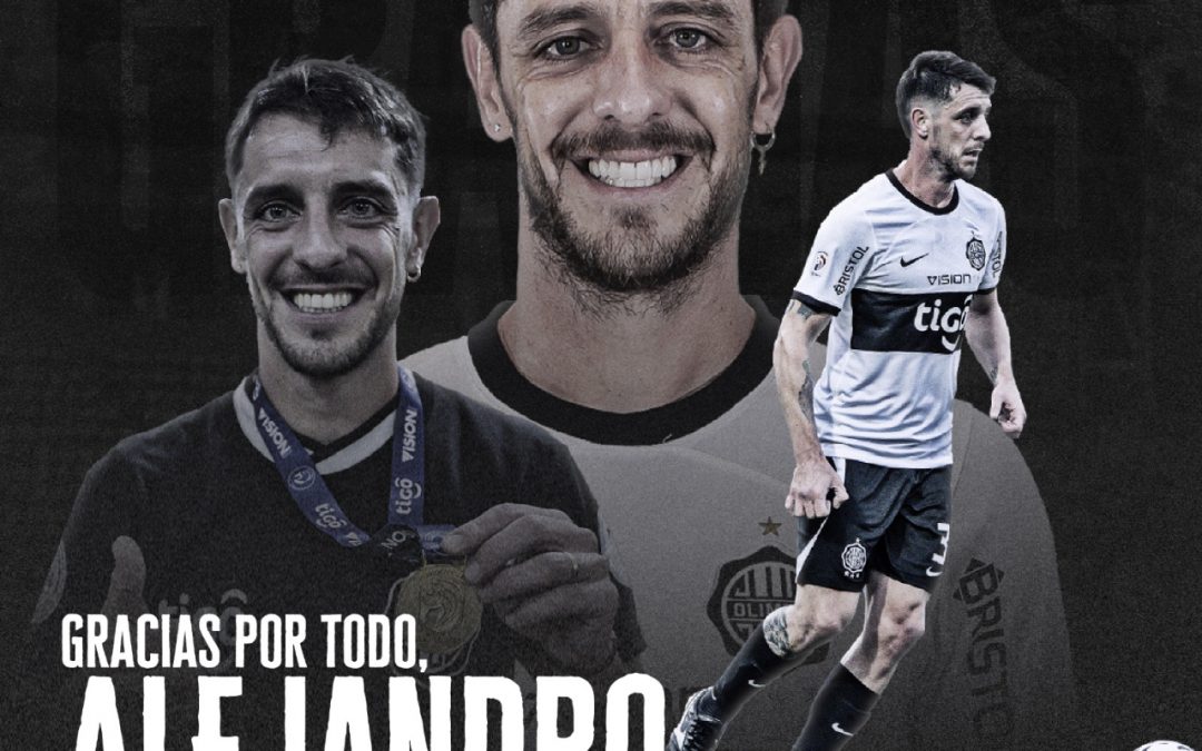 Olimpia oficializó la salida del club del uruguayo Alejandro Silva